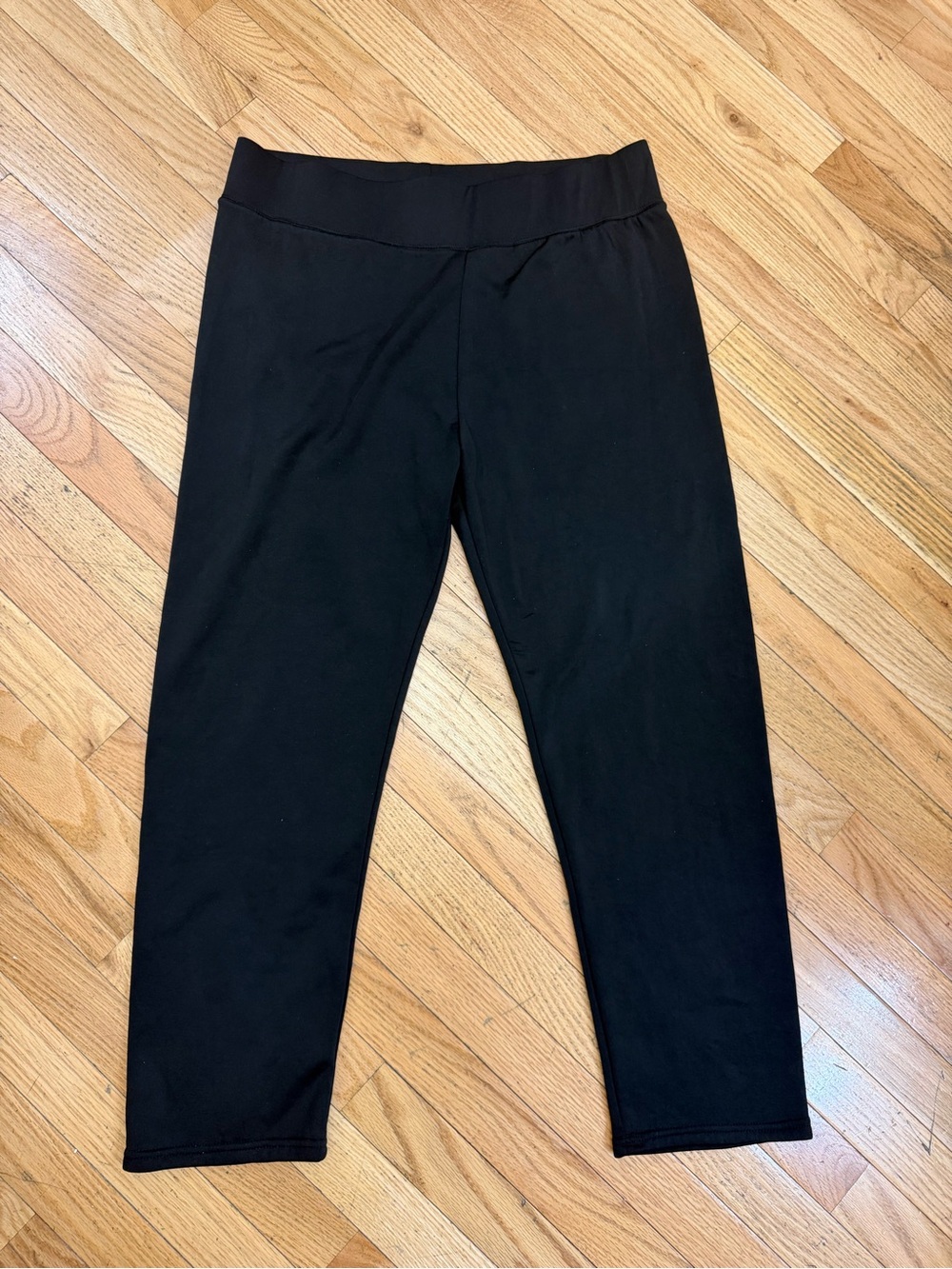 Love University Black Fleece Lined Leggings Thermal Winter Pants 1xl